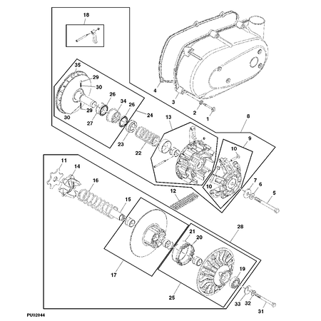 John Deere BALL BEARING