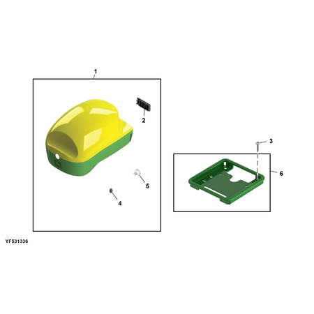 John Deere HALTERSATZ