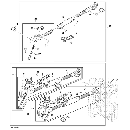 John Deere CENTER LINK