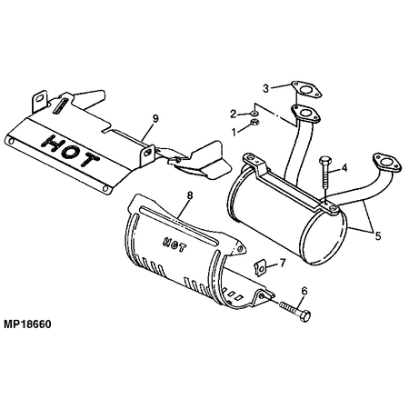 John Deere GASKET