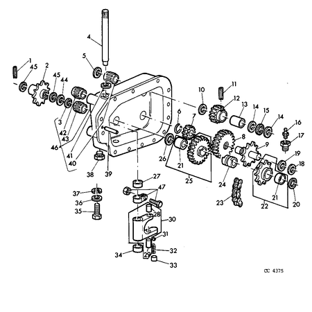 John Deere FEDERSTIFT