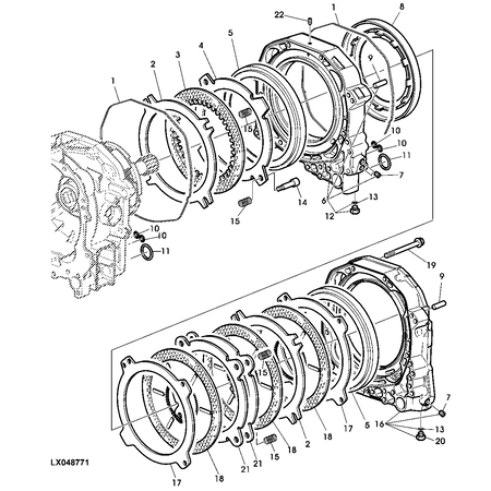 John Deere CLUTCH PLATE