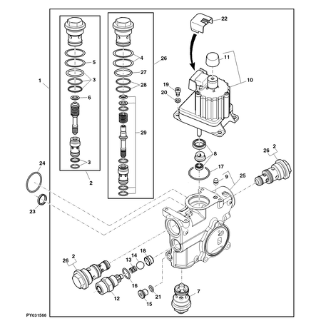 John Deere BEARING KIT