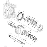 John Deere LAGERSCHALE