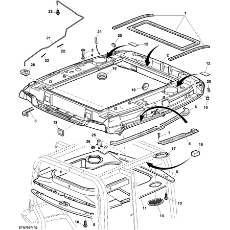 John Deere FRAME