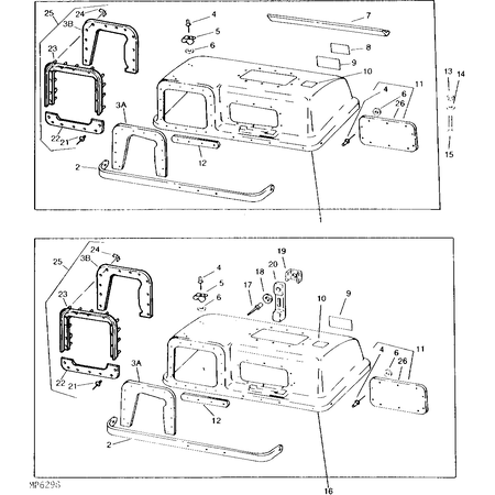 John Deere SLUITRING