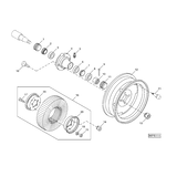 John Deere LAGERSCHALE