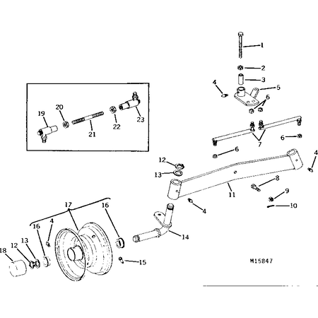 John Deere KUGELGELENK