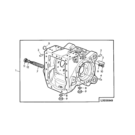 John Deere PASSENDER STECKER