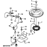 John Deere voltage regulator