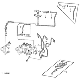 John Deere KRAFTSTOFFLEITUNG