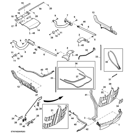 John Deere BRACKET