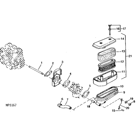 John Deere GASKET