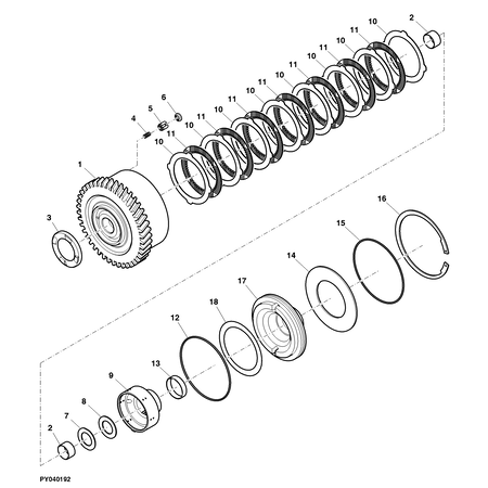 John Deere PISTON