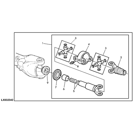 John Deere BUSHING