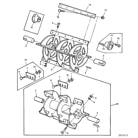 John Deere BLOWER FAN