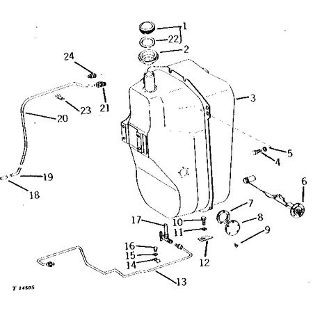 John Deere HAND-OPERATED VALVE