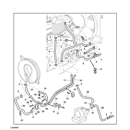 John Deere HOSE