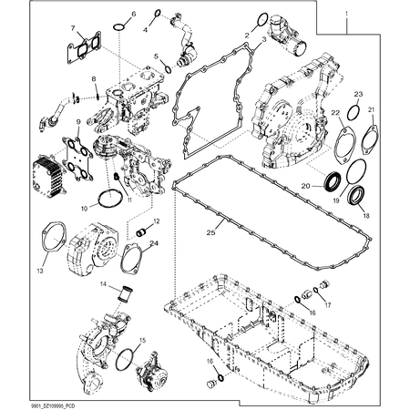 John Deere GASKET