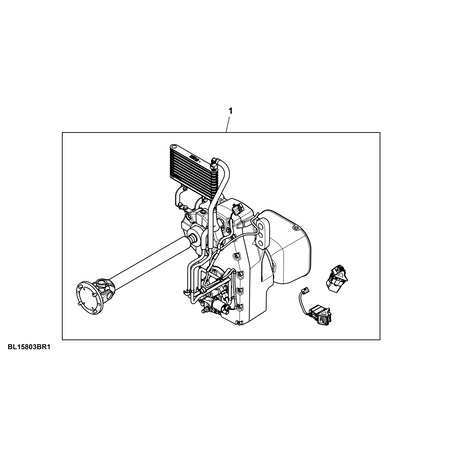 John Deere NEBENANTRIEB-KIT