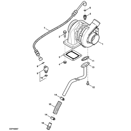 John Deere NIPPEL V. TURBO