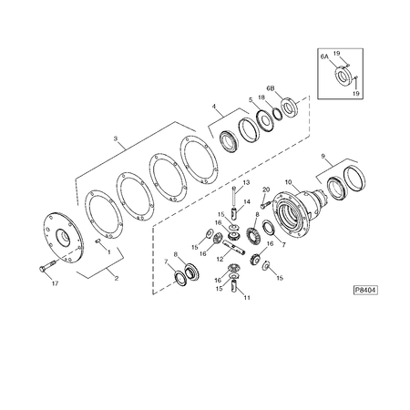 John Deere BEVEL GEAR