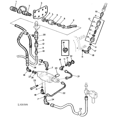 John Deere ADAPTER