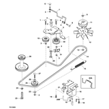 John Deere VERLÄNGERUNGSFEDER