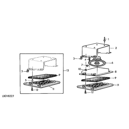 John Deere GRILL