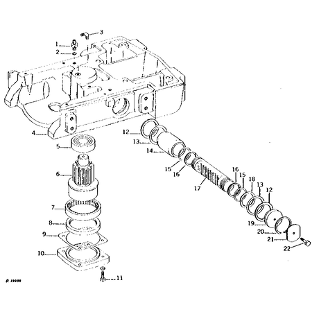 John Deere BACK-UP RING