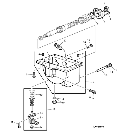 John Deere MAGNETVENTIL