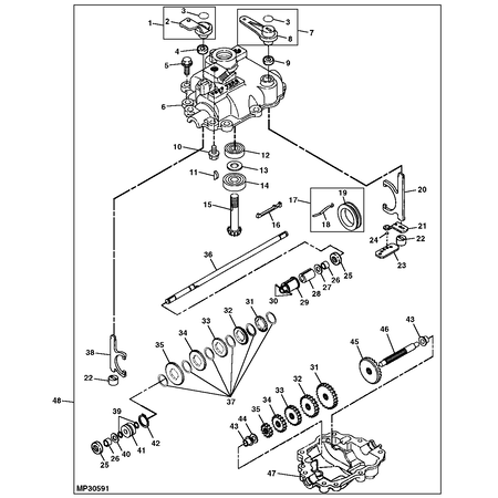 John Deere DICHTUNGRING