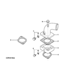 John Deere INLET GASKET