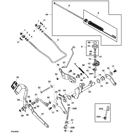 John Deere TRUNNION