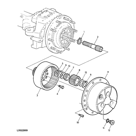 John Deere WASHER