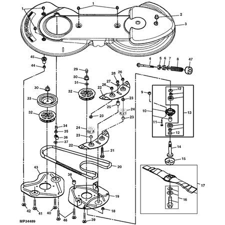 John Deere SPINDLE