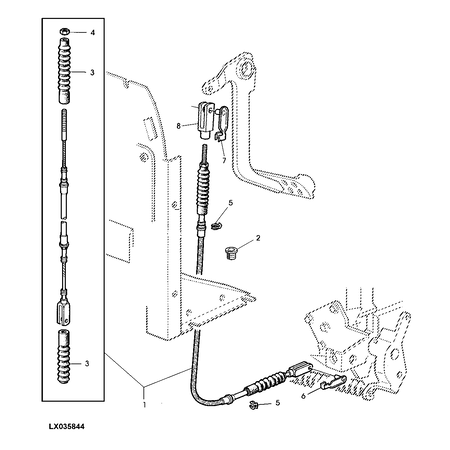 John Deere CABLE