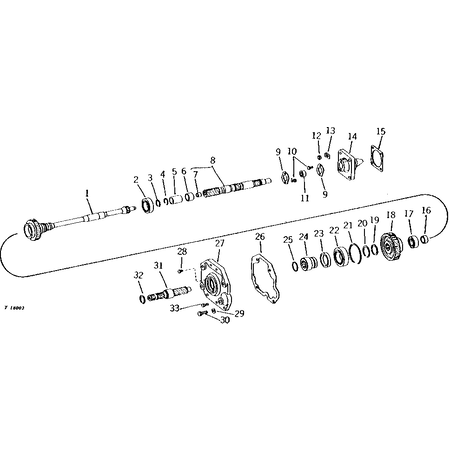 John Deere BALL BEARING