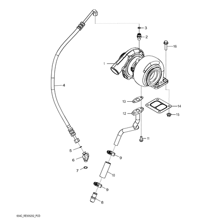 John Deere TURBOCHARGER