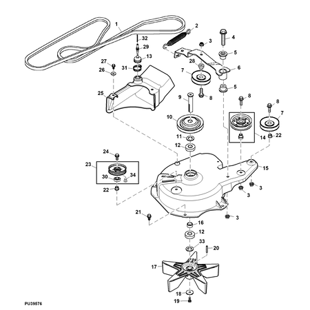 John Deere PULLEY