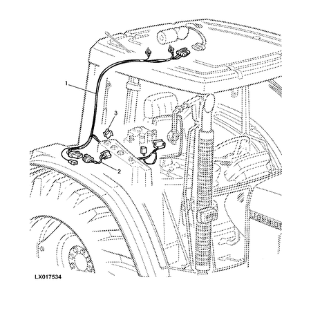 John Deere VERKABELUNG