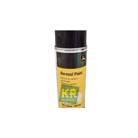 John Deere PAINT JOHN DEERE BLACK AEROSOL 400 ML