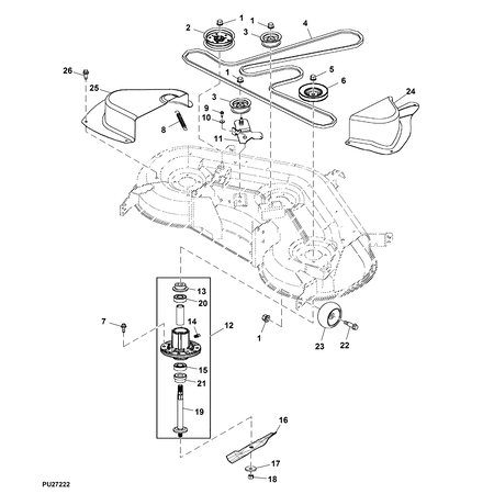 John Deere SPANNUNGSFEDER