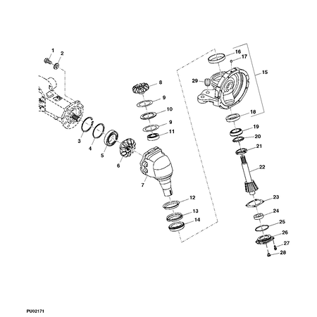 John Deere BALL BEARING