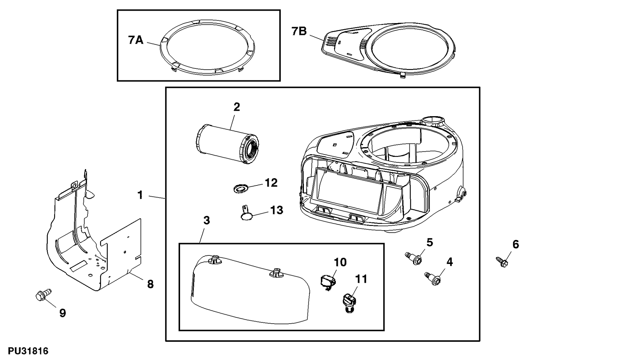 thumbnail image 2 of Air Cleaner To Carb Hose For John Deere 420, 430, 440, And 2010 Tractors – 90 Degree 2 of 6