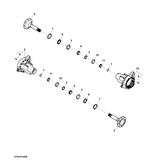 John Deere HALF AXLE