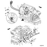 John Deere ENGINE POWER WRG HARNESS