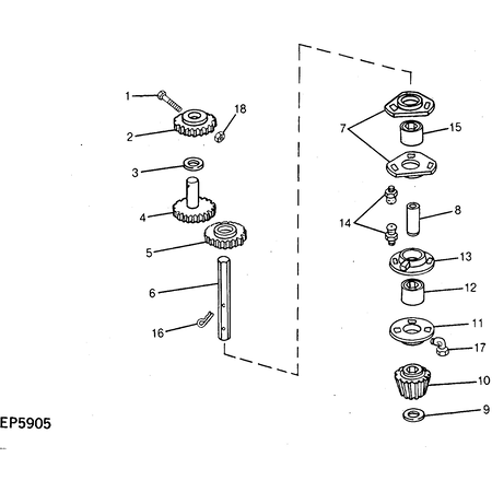 John Deere BALL BEARING