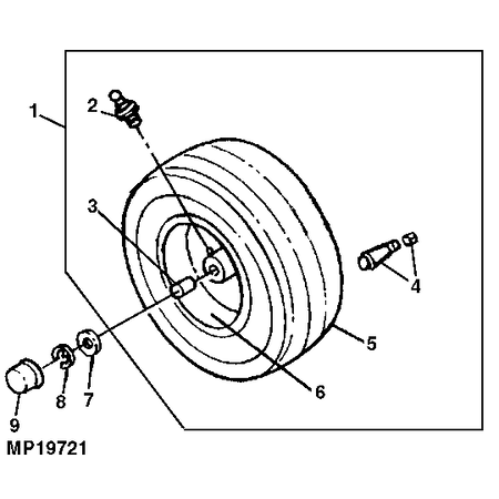 John Deere INNER TUBE