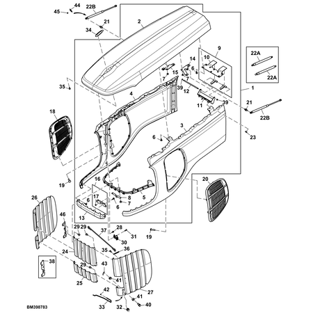 John Deere GRILLE